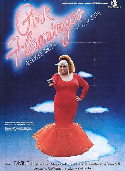 دانلود فیلم Pink Flamingos 1972 – فلامینگوهای صورتی